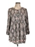 Rose + Olive Gray 3/4 Sleeve Blouse Size L - photo 1