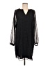 CAbi 100% Polyester Black Kimono Size M - photo 1
