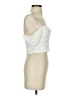 Shein White Sleeveless Top Size 4 - photo 4