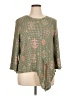 Ruby Rd. Green 3/4 Sleeve Blouse Size XL (petite) - photo 1