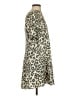 ATM 100% Silk Animal Print Tan Casual Dress Size 2 - photo 4
