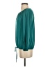 Jonathan Martin Teal Long Sleeve Blouse Size S - photo 5
