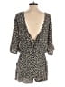 Zara Basic Gold Blue Romper Size S - photo 2