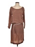 Humanoid Brown Casual Dress Size XS - photo 1