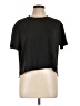 Assorted Brands Solid Black Short Sleeve T-Shirt Size L - photo 1