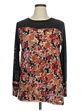 Logo Layers Long Sleeve Blouse
