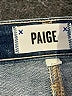 Paige Chevron-herringbone Blue Jeans Size 28 waist - photo 7