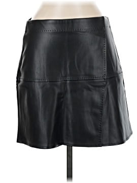 Max Studio Faux Leather Skirt