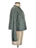 CLEO + WOLF 100% Rayon Green Long Sleeve Blouse Size XS - photo 4