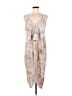 Assorted Brands 100% Rayon Tie-dye Tan Cocktail Dress Size M - photo 1
