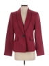 Le Suit Houndstooth Red Blazer Size S - photo 1
