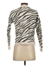 Yet Again Animal Print Ivory Pullover Sweater Size XS - photo 2