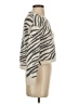 Yet Again Animal Print Ivory Pullover Sweater Size XS - photo 4