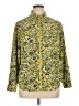 MICHAEL Michael Kors 100% Polyloom Paisley Yellow Long Sleeve Blouse Size 0X - photo 1