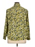 MICHAEL Michael Kors 100% Polyloom Paisley Yellow Long Sleeve Blouse Size 0X - photo 2