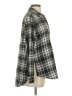J for Justify Plaid Black Long Sleeve Blouse Size S - photo 4