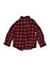 Amazon Essentials 100% Cotton Plaid Red Long Sleeve Button-Down Shirt Size 3T - photo 2