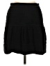 BCBGMAXAZRIA Solid Black Casual Skirt Size M - photo 1