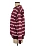 Shein 100% Polyester Stripes Burgundy Pullover Sweater Size S - photo 5