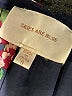 Skies Are Blue 100% Polyester Floral Black 3/4 Sleeve Blouse Size S - photo 7