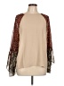 AndTheWhy 100% Polyester Tan Kimono Size L - photo 1