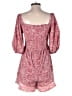 Glam 100% Polyester Red Romper Size S - photo 2