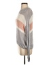 Wishlist Color Block Gray Pullover Sweater Size S - photo 5