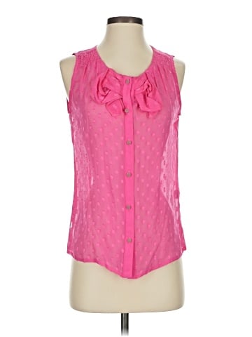 Corey Lynn Calter Sleeveless Silk Top (view 1)