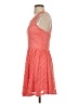 THREE PINK HEARTS 100% Polyester Hearts Orange Cocktail Dress Size XS - photo 5
