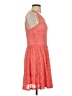 THREE PINK HEARTS 100% Polyester Hearts Orange Cocktail Dress Size XS - photo 4