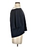 Lou & Grey Solid Color Block Blue 3/4 Sleeve Top Size XS - photo 4