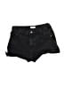 OAK + FORT Black Denim Shorts Size 30 waist - photo 1