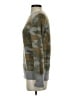 Banana Republic Camo Gray Green Pullover Sweater Size S - photo 5