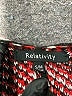 Relativity 100% Acrylic Black Red Poncho Size S - photo 7