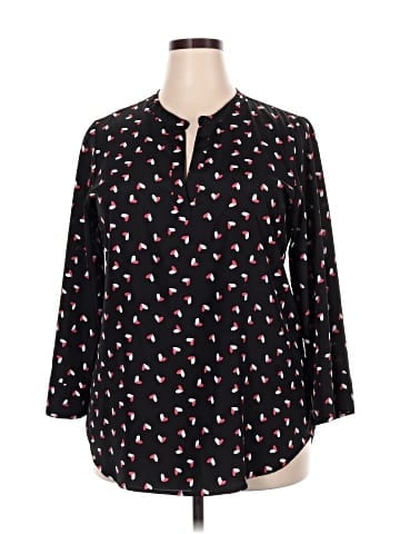 Maison Jules 3/4 Sleeve Blouse (view 1)
