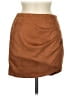 Unbranded Solid Brown Casual Skirt Size M - photo 1