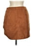 Unbranded Solid Brown Casual Skirt Size M - photo 2