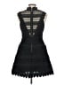 Shilla 100% Polyester Black Cocktail Dress Size L - photo 2