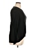 Daisy Fuentes Black Long Sleeve Top Size XL - photo 4