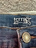 Terra & Sky Solid Blue Jeans Size 20 (petite) - photo 4