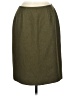 Kasper A.S.L. 100% Polyester Solid Green Casual Skirt Size 8 (petite) - photo 1