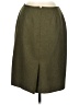 Kasper A.S.L. 100% Polyester Solid Green Casual Skirt Size 8 (petite) - photo 2