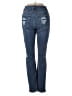Good American Color Block Blue Jeans Size 2 - photo 2