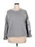 Lost Ink Gray Sweatshirt Size 2X - photo 1
