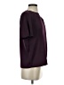 Calvin Klein 100% Polyester Burgundy Short Sleeve Top Size S - photo 4