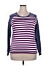 De Collection Purple Pullover Sweater Size XXL - photo 1