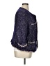 Talbots Tweed Blue Purple Jacket Size XL (estimated) - photo 4