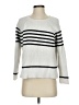 Soft Joie Stripes White Pullover Sweater Size XS - photo 1