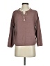 Lillusory Brown 3/4 Sleeve Top Size S - photo 1