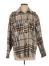 Zara Plaid Tan Coat Size S - photo 1